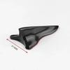 Auto Dachspoiler Schwarze Haifischflosse NEU 10 STÜCKE Dekoration Universal Spitz Carbonfaser Stoßfängerschutz Auto Außen Dachzubehör