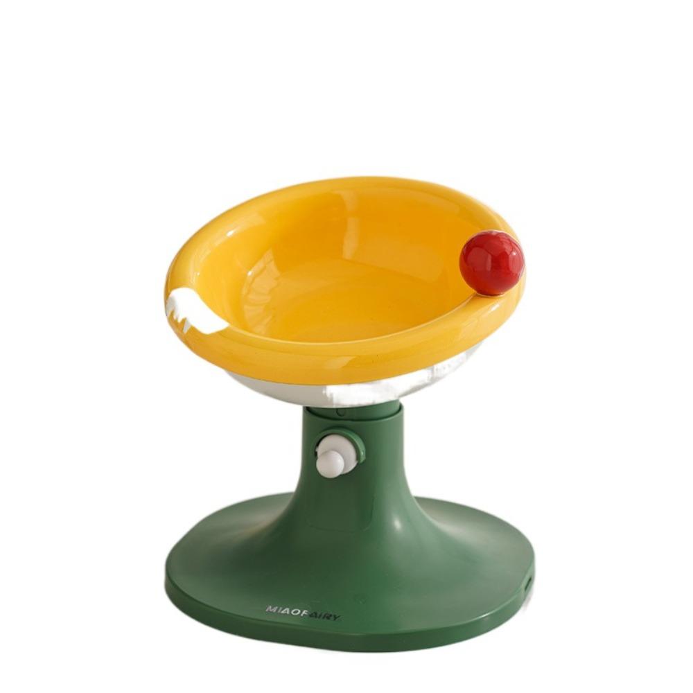 Ceramic Pet High Foot Bowl Height Adjustable Pet Drinking Feeder Multi-use Cat Bowl  Kitten Puppy