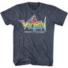 Voltron Defender of the Universe Rainbow Logo Men's T Shirt Lion Force Golion