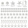 30/60g ocean series mixed resin beads starfish shell DIY necklace bracelet pendant jewelry beads