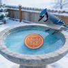 Copper Disc for Bird Bath Birdbath Accessories Sparrow Bath Copper Plate for Gardeners Homeowners Nature Lovers Backyard Patio