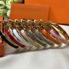 Armband Damen Premium Emaille Schmale Edition Armband H Paar Armband Titanstahl Armband