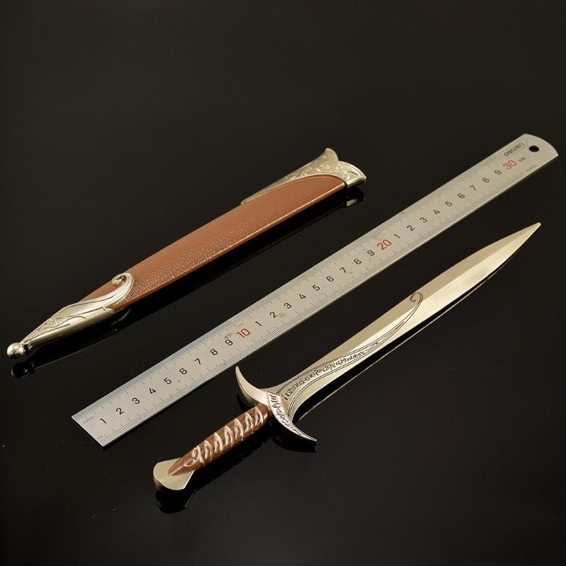 30cm/11.8in Samurai Sword Medieval Cosplay Peripherals Model Props Boys Toy Sports Holiday Gift Party Supplies Display Ornaments