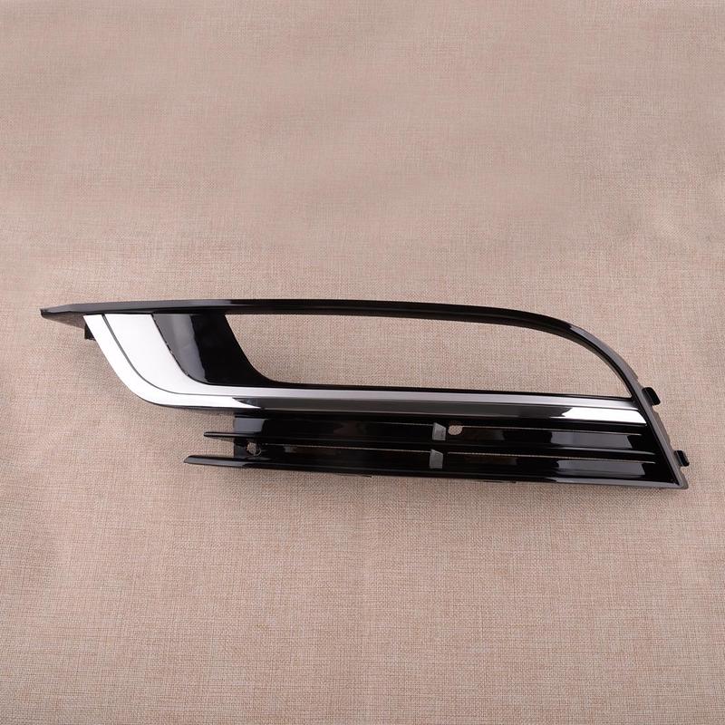 New 1 Pair Car Front Bumper Fog Light Cover Trim Grille Frame 35D853665 35D853666 Fit for VW CC 2013-2017 8854661 8854662