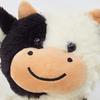 Cow Plush Stuffed Animal Toy 9 Inch Cow Plush Keychain Fluffy Cow Portable Stuffed Toy Perfect Birthday Gift