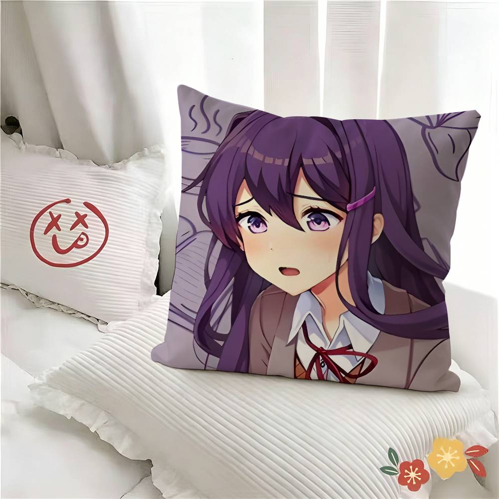 Pc Cartoon Character Yuri Pillow Case Fashion Square Pillowcase Bedroom Sofa Room Ins Decoration Leisure