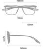 New Men's Night Photochromic Sports Myopia Glasses Advanced UV-resistant Fashion Trend Driving Eyeglasses Diopter 0 TO -4.0