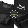 JEEP SPIRIT Men's Embroidered Crewneck Sweatshirt