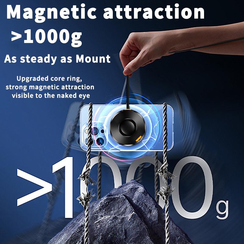 Foldable 3-in-1 MagSafe Wireless Charger Dock for iPhone 16/15 Watch AirPods - Magnetic 15W Fast Charging Stand