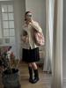 Acoc Glossy Large Tangle Twist Bag_Ash Pink