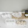 3D Crocodile Rhinoceros Silicone Candle Mould Animals Plaster Resin Mold DIY Drip Glue Scented Candle Making Supplies Home Decor