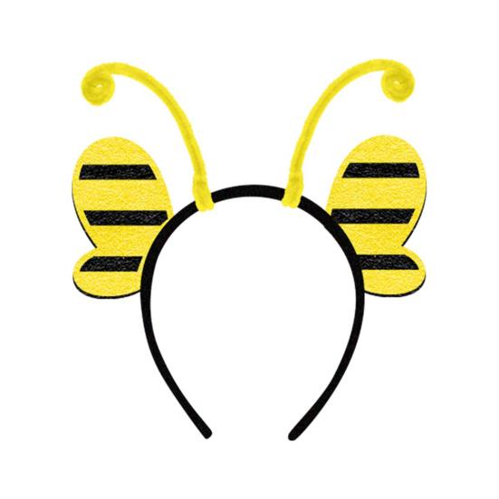 Insect Wing And Antenna Headband Cute Butterfly Bee Ladybug Felt Headpiece жёлтый