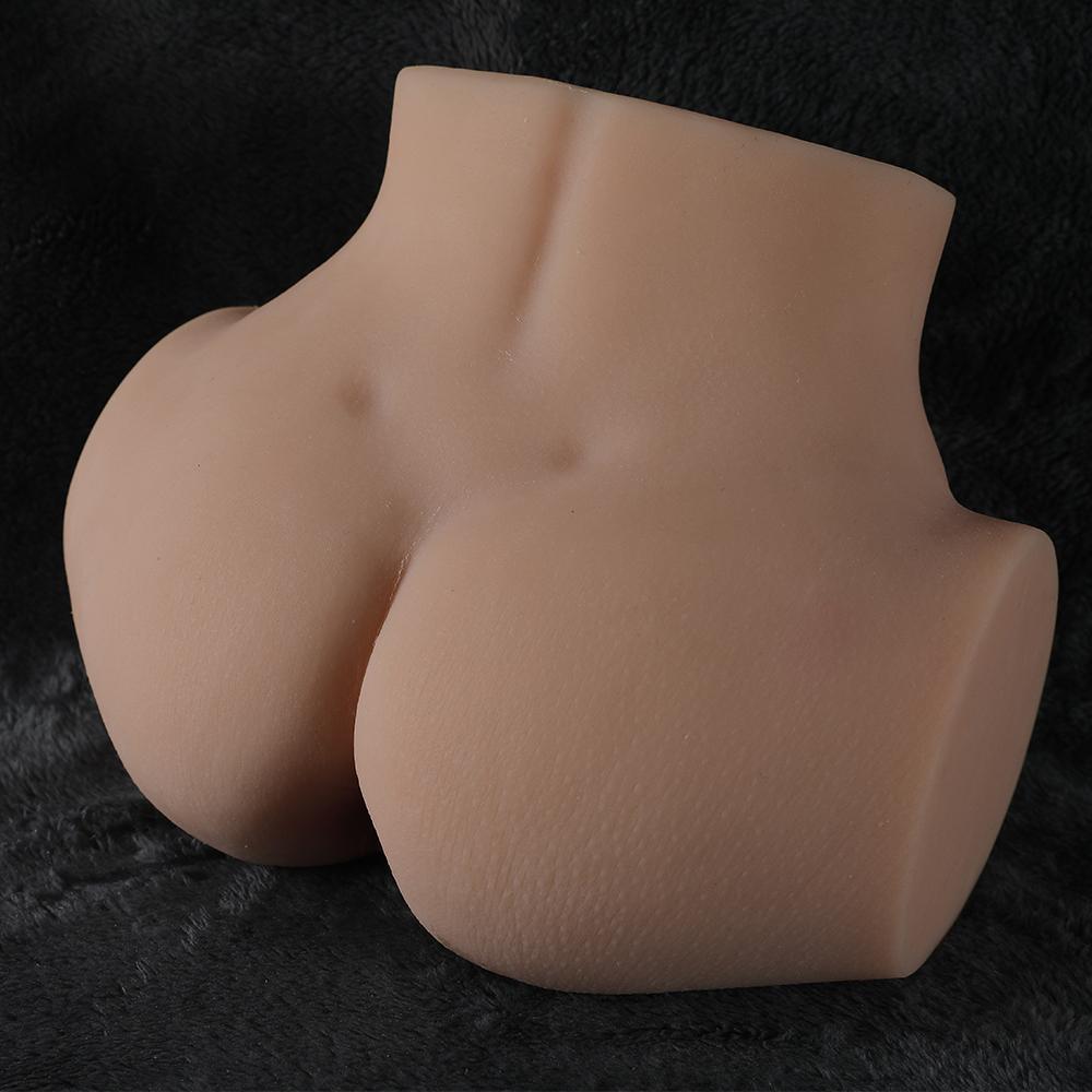 3KG Realistic Hip Masturbator for Men - 2 Hole Design (Deep Vagina & Tight Anal) with 3D Lifelike Pussy and Ass&Ultra-Realistic Sex Doll Hip