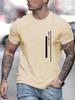 Man short sleeve T-shirt Letter Print Round Neck Breathable Streetwear Oversized Tee Casual Fashion High quality Clothing