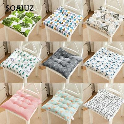 Coussin épais en coton et lin, coussin de chaise de bureau respirant d'été, tabouret de planche de classe pour étudiants, coussin rond doux Tatami