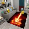 3D Music Carpet Music Instrument Rug for Living Room Bedroom Area Rug Decorative Floor Rugs Carpet Bathroom Non-slip Mat Carpet