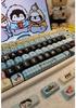 Pingu Keycaps DIY Cute Cartoon Girl for Mechanical Keyboards (87/98/108 Keys)