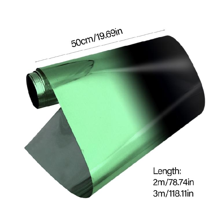 Automotive Sunshade Window Film with Two   Color Designs Gradient Car Window Film Decorative for Privacy &  Protections