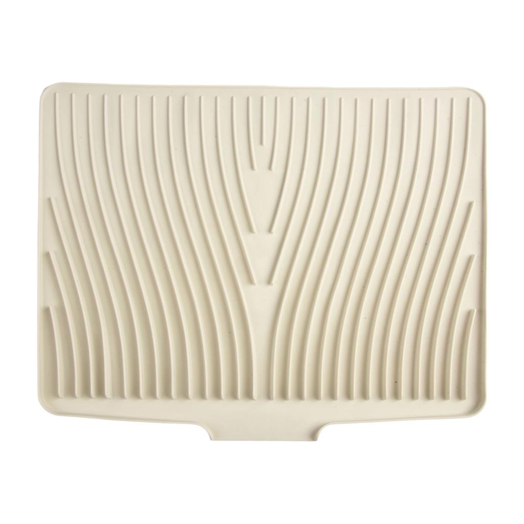 Silicone Non Slip Drying Mat with Drainage Lip for Kitchen Convenience