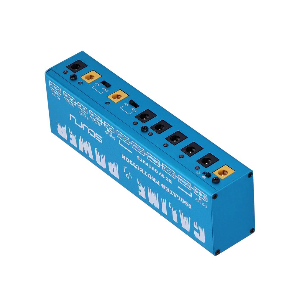 CP?05 Gitar Effektpedal Flerveis Strømforsyning P1 Effektpedal Isolert Strømforsyning 100?240VUS