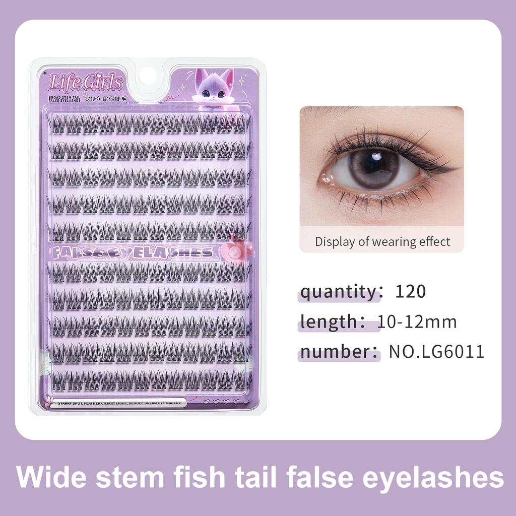 False eyelashes women eye makeup glue free fake eyelashes