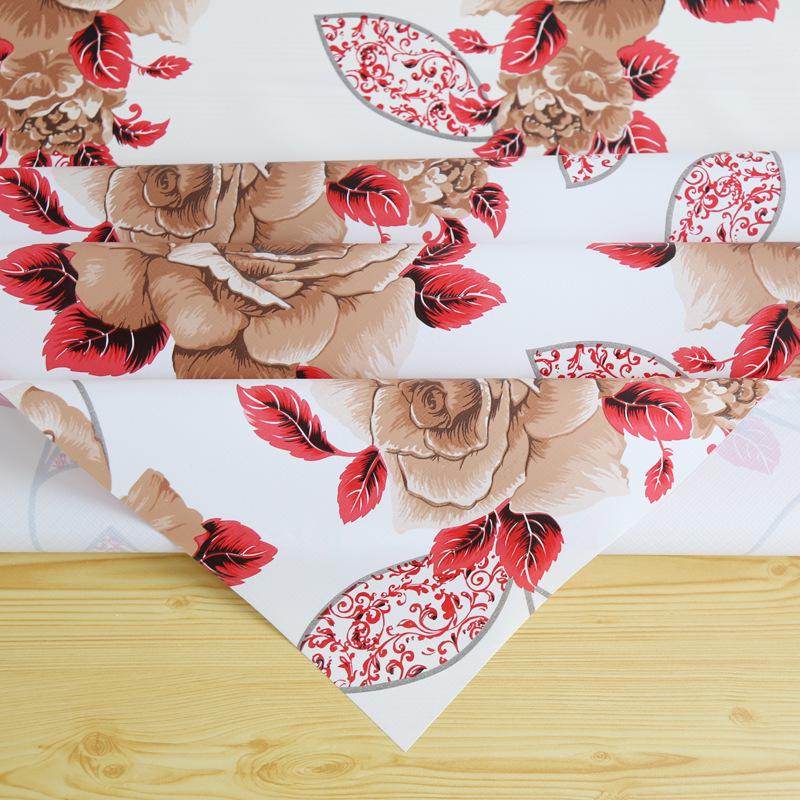 Eco-Friendly PVC Tablecloth: Waterproof, Heat-Resistant, and Oil-Proof Dining and Coffee Table Cover.