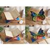 Creative Silicone Butterfly Shape Bookshelf Resin Mold Unique Bookrack Ornament Mould Artistic Book Rack Making Molds