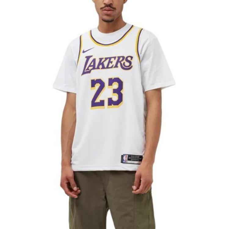 Nike Dri Fit Basketball Jersey Men's White CW3595-101