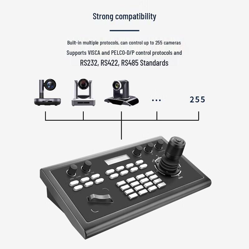 DAIPU HD Video Conference PTZ Control Keyboard with LCD (CN Version)
