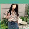 French Floral Shirt With Modale Fabric For Summer Casual Wear