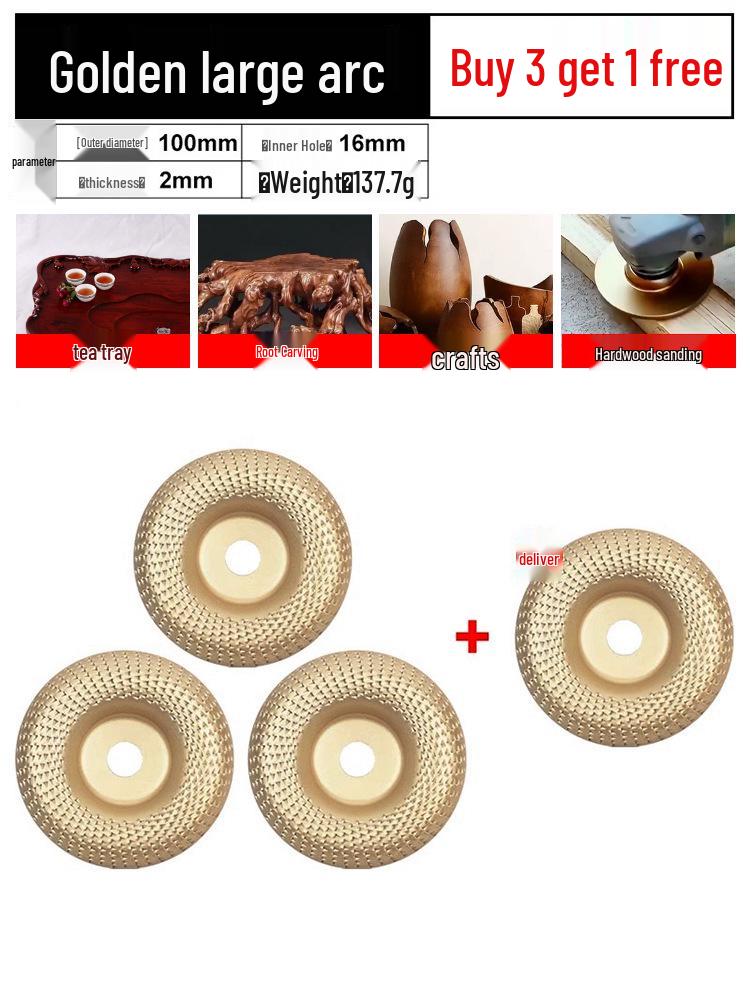 Woodworking Angle Grinder Disc: Polishing & Sanding Tool