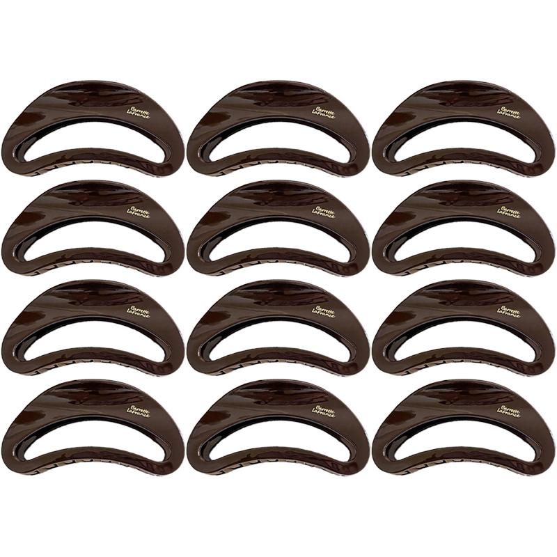 Korean New Semi-Circle Solid Color Large Hair Clip High-Quality Vintage Versatile Shark Clip Hair Accessory