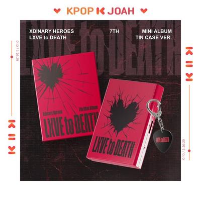 (Cutie de tablă MD ver.) Xdinary Heroes [LXVE to DEATH] Al 7-lea Mini Album