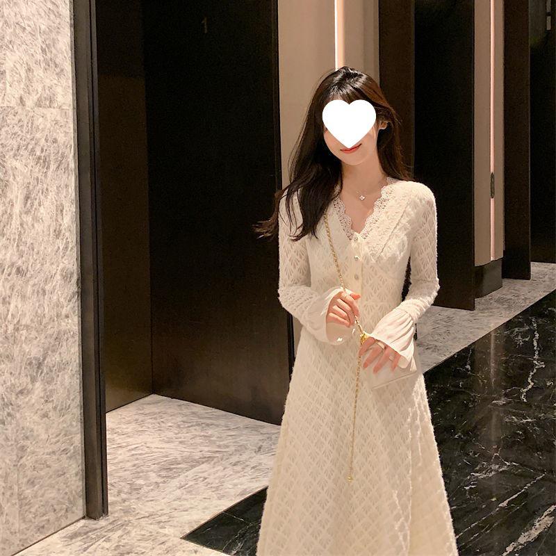 

Autumn/Winter 2025 Goddess Style Lace Dress - Fleece/No Fleece Options XL (recommended 115-125 jin)