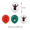 CR7 World Cup Star Fan Party Set: Plates, Cups, Napkins, Tablecloth, Banner & Decorations.