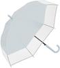 CRUX Long Automatic Fabric X Light Blue LBL 117466 Umbrella, Opening, 60cm, Vinyl, Yourself,