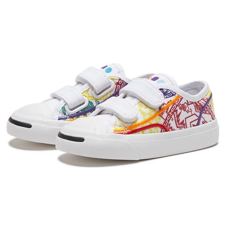 Converse Jack Purcell 2V Low Top Walking Shoes Baby Shoes White 767334C
