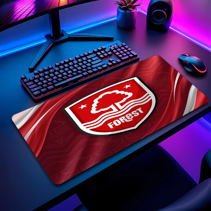 Nottingham Forest Fußballmuster Mauspads Nicht?Rutschfestes Gummi-Basis Gaming-Mauspad Für Schreibtisch Büro Zuhause