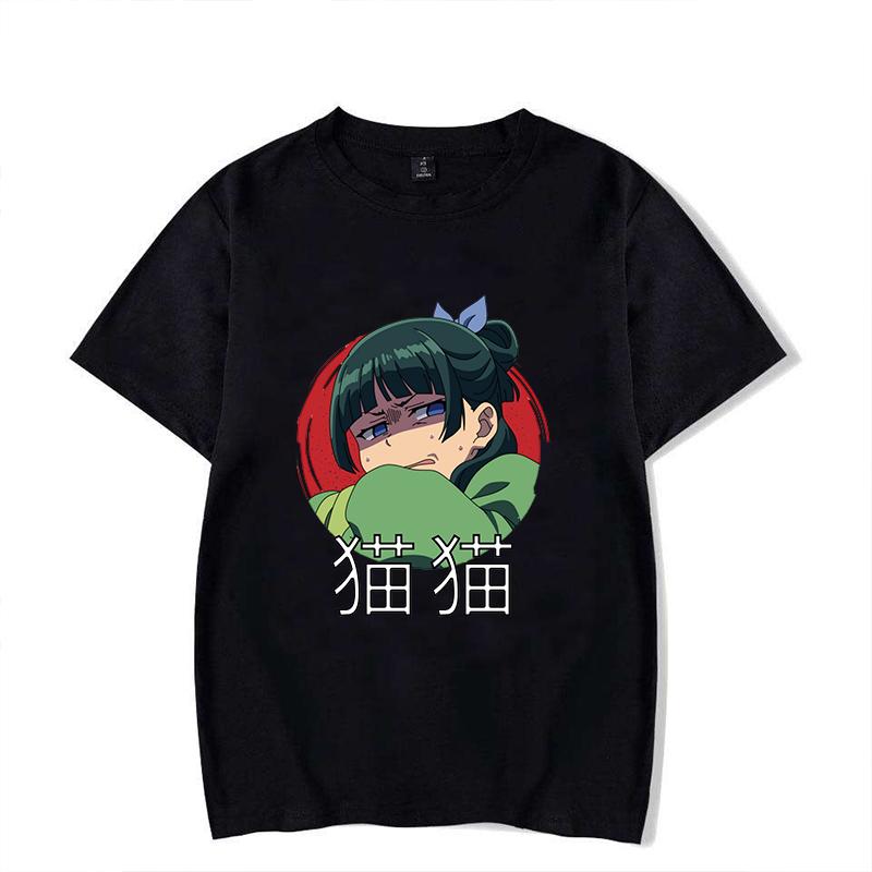 New Anime The Apothecary Diaries MAOMAO Printing T-shirt Fashion Unisex Short Sleeve Summer Cool Harajuku Streetwear Tops