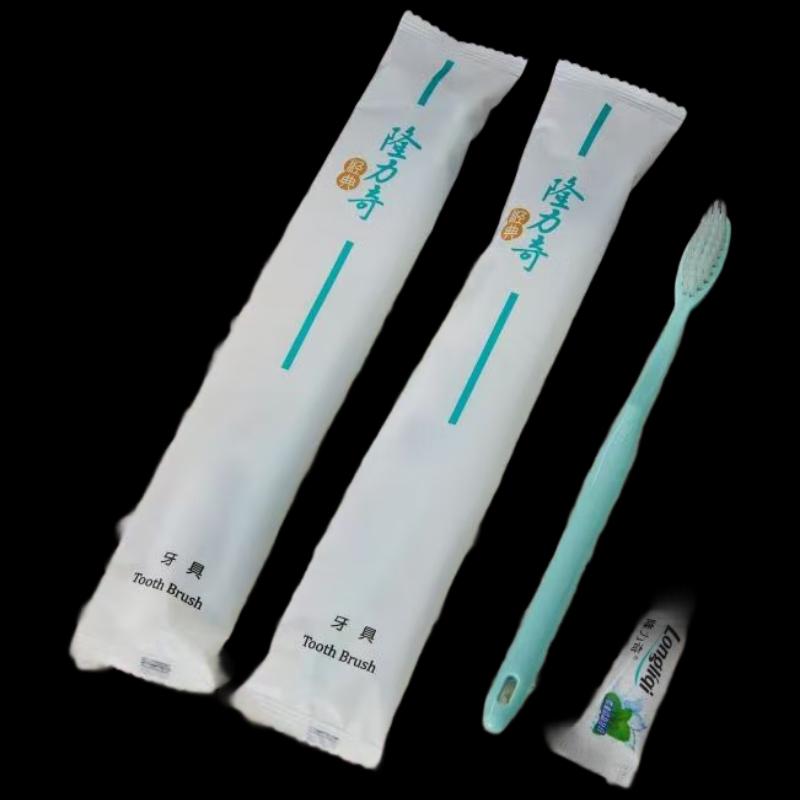 Longrich Disposable Toothbrush & Toothpaste Travel Kit