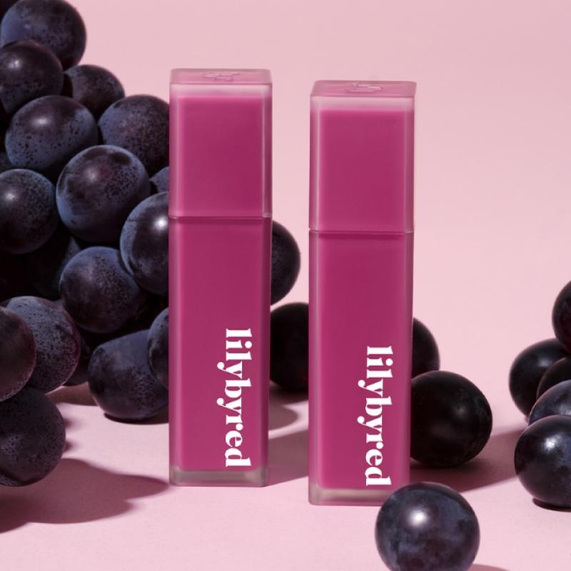 Lilyby Red Mood Liar Velvet Tint 10 Colors 10 Cynical Blueberry Chuck