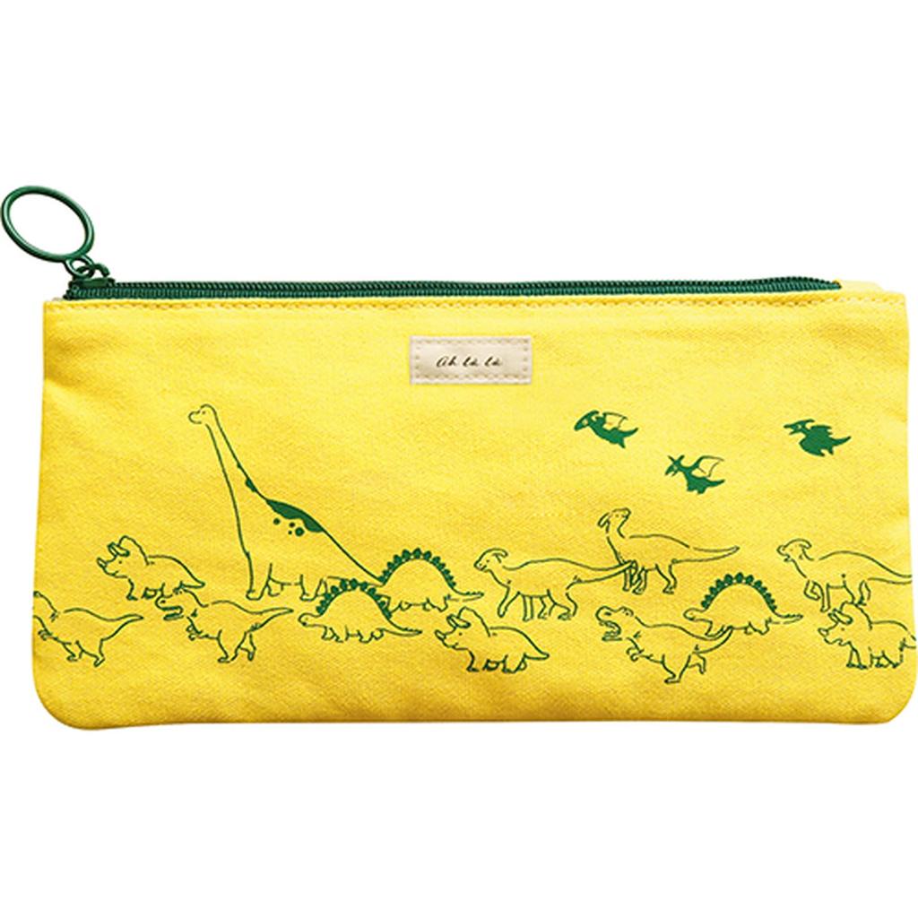 Elcommune Alara Pencil Case ALA-402 Dinosaur
