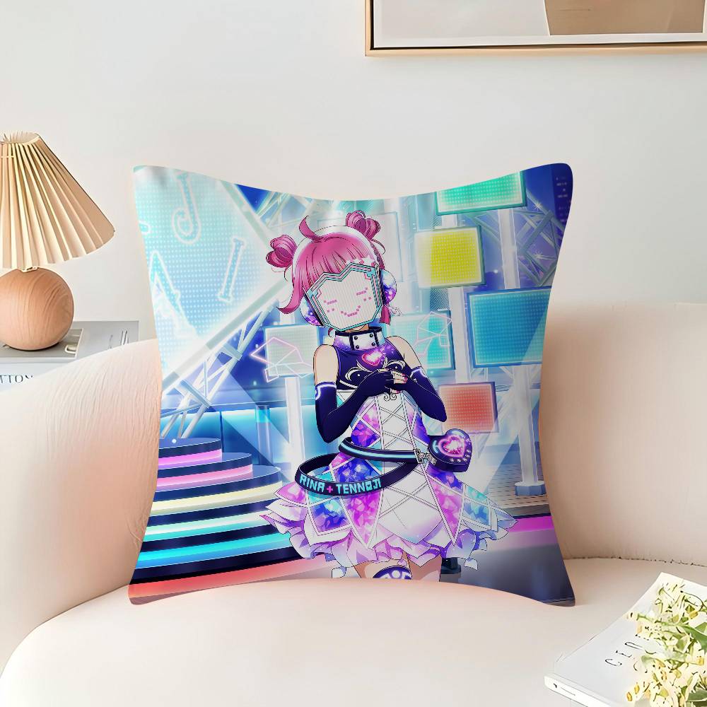 Rina Tennoji Pillowcase Toon Gift Cushion Cover Bedroom Home Sofa Chair Seat Decor Pillow Case