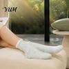 Warm Winter Gift for Women Thickened Plush Socks Women, Soft Coral Fleece Slipper with Loose Circulation Towel Bottom Cushioning, Thermal Floor Autumn
