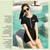 Costume da bagno da ragazza per allenamento Snellente Intero Boxer Conservativo Sport da piscina da corsa Costume da bagno caldo