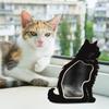 Caja Conmemorativa para Pelo de Mascota Superficie para Grabado DIY Caja de Recuerdos Hecha a Mano Ventanas Antimanchas Compartimento Sellable Caja para Pelo de Mascota