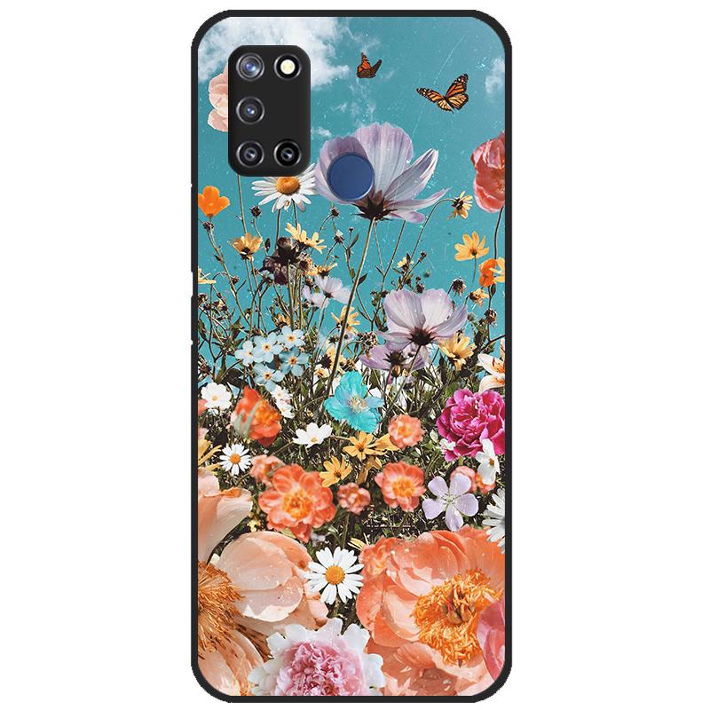 For OPPO Realme 7i Case Sunset Soft Silicon TPU Back Cover For OPPO Realme 7i 7 i RMX2103 Phone Cases Fundas Realme7i Bumper 6.5