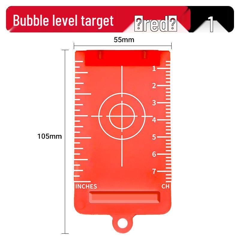 

Лазерна лінійка для вирівнювання з магнітним відбивачем для стель - Інфрачервоне червоне/зелене світло та бульбашковий рівень