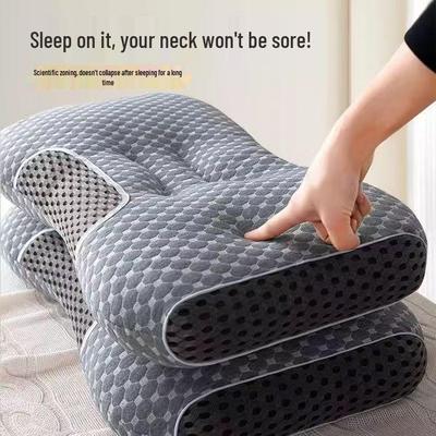 Hotel Neck Support Non-Collapsing Pillow for Deep Sleep - Ideal for Adults, Students, Home, Dormitory