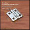 304 Stainless Steel Heavy Duty Industrial Flat Opening Thickened Mechanical Equipment Load-Bearing Hinge